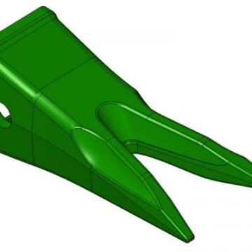 Picture of BUCKET TWIN TIGER TIP AC250T