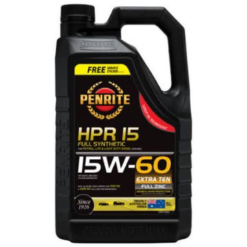 Picture of PENRITE HPR 15 15W/60 OIL 5 Ltr  HPR15005