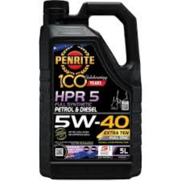 Picture of PENRITE HPR 5 5W/40 Full Synthenic -Pink  5 Ltr HPR05005