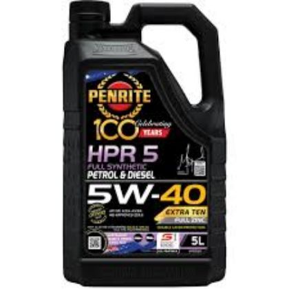 Picture of PENRITE HPR 5 5W/40 Full Synthenic -Pink  5 Ltr HPR05005