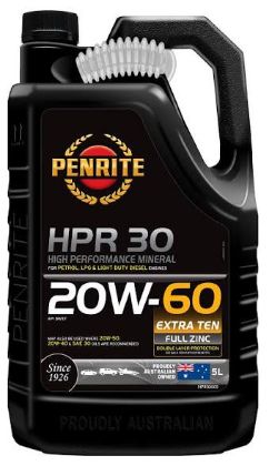 Picture of PENRITE HPR30 20W/60 DIESEL OIL 5 Ltr HPRD005